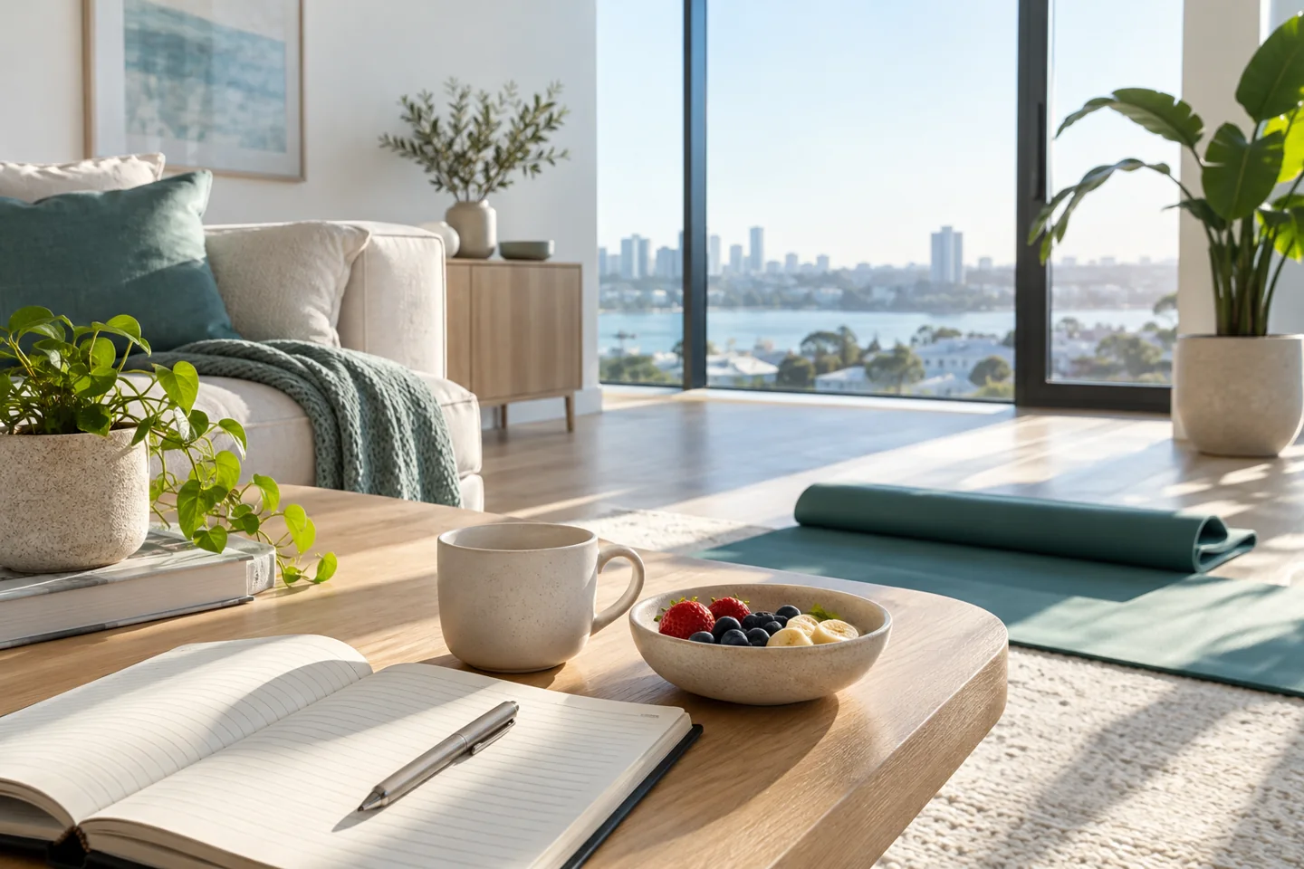 Illustrative Lifestyle scene